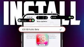 How to Install iOS18 Beta on iPhone | Download Apple Beta Software iOS18