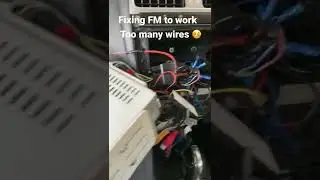 Fixing a radio 🥲