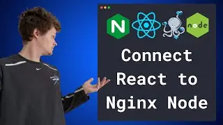 Connect a React App to Nginx Reverse Proxy for Node Server with Docker Compose