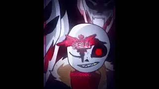 CLASSIC SANS VS FELL SANS | #edit #undertale #whoisstrongest #shorts