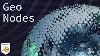 Face Scaling with Blender Geometry Nodes