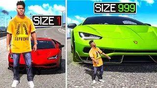 Mỗi Lần VA CHẠM XE Của Tôi Lại LỚN HƠN Trong GTA 5! 🚘🧍(Mods)