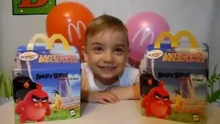 Хэпи мил Angry Birds. Happy Meal Angry Birds