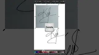 Convert signature into Digital Signature in Inkscape