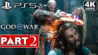 GOD OF WAR RAGNAROK Gameplay Walkthrough Part 2 FULL GAME [4K 60FPS PS5] - No Commentary