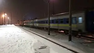 🇺🇦 "Найперший" ЧС8-001 з поїздом IC 750 Ужгород / Відень - Київ