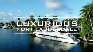 Luxury Properties and Boats Around Ft. Lauderdale, Florida | 4K Drone Footage