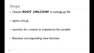 How Django handles requests ?