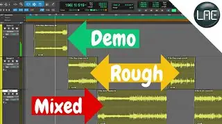 3 of my production examples from demo to mixed