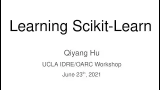 Learning Scikit-Learn