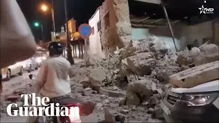 Morocco earthquake: Streets reduced to rubble in Marrakech region