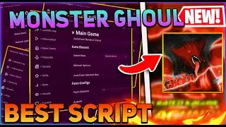 Monster Ghoul Script GUI / Hack (Auto Farm, Auto Quest, Inf Yen, And More) *PASTEBIN 2024*