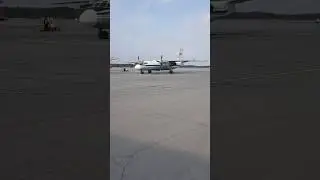 Ан-24 аэропорт г.Сургут #ан24 #аэропорт #хмао