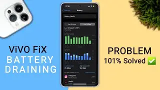 Vivo Battery Draining Problem Fixed | How to fix Vivo & iQOO Battery Draining issue | V25,V27,T1x,T2
