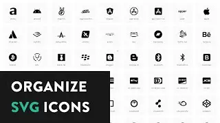 How to Organize SVG Icons on macOS and Windows