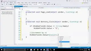 Hidden Field in Asp Net