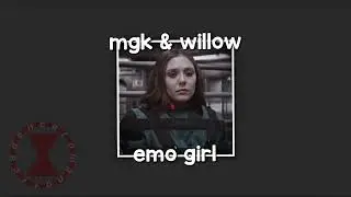 emo girl edit audio // mgk and willow smith