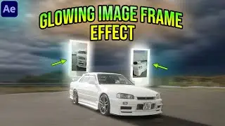 Glowing Image Frame Effect in After Effects