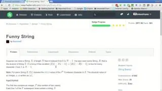 HackerRank | Funny String Solution