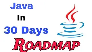 30 Days Java Developer Roadmap in 2024 || The Ultimate Java Developer Roadmap || Learn Java language