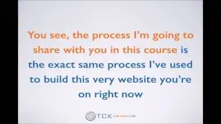 How to Build Your Website Like a Pro [TCK Publishing Training Course]