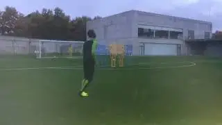 Musonda Charly Junior Fanpage   Freekick Practice