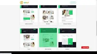 Virtuf  Creative Agency Vue Nuxt JS Template nuxt js finance