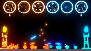 Marbles Tower War [10 WEAPONS] | Marbles Neon Battle