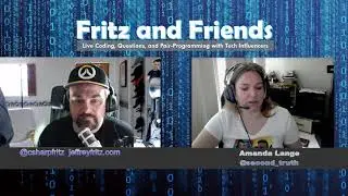 June 5, 2018 - Unity Game programming with our guest Amanda Lange