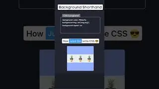 Background Short Hand CSS | CSS Backgrounds