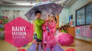 Kids Fashion Show - Rainy Theme - Preschool Kids