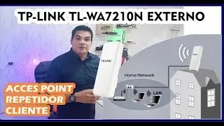 Configurar TPLINK Tp-Link WA7210 ACCES POINT EXTERIOR