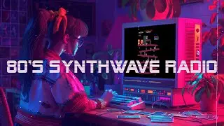 80's Synthwave radio 📺 (Synthwave/Electronic/Retrowave MIX) 🎧 synthwave music