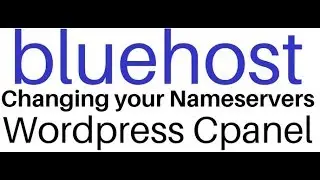 How To Change DNS Name Servers Of Bluehost cPanel (Ver 58.0.47)