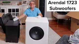 Arendal 1723 1S and 1V Subwoofers: Unboxing and Overview