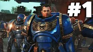 WARHAMMER 40K SPACE MARINE 2 Gameplay Walkthrough Part 1 - INTRO (Campaign)