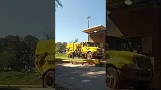 Weighing Trucks at a Transfer Station