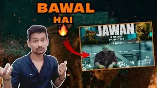 JAWAN Prevue Reaction !! Jawan Movie Trailer Rection