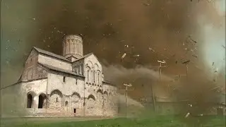 A powerful tornado caused serious damage to the Alaverdi Monastery in Georgia, news24