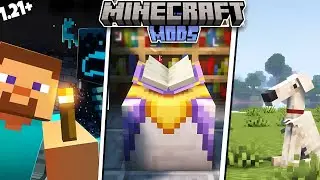 Top 10 Survival Mods For Minecraft PE 1.21 | survival mods for mcpe #minecraft #minecraftmods