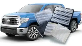 How To change Cabin air filter on Toyota Tundra truck