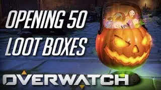 Opening 50 Halloween Terror Loot Boxes in OVERWATCH