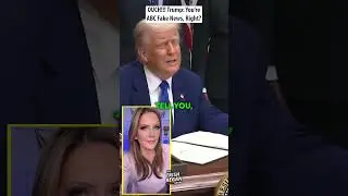 OUCH! Trump: “You’re ABC Fake News, Right?”