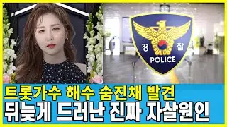 해수｜트로트｜사망｜해수피아｜노래｜가수｜장윤정｜불후의 명곡｜가요무대｜유서