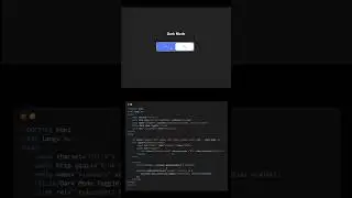 dark mode on off project html css and js 2023 | dark mode project in react js 