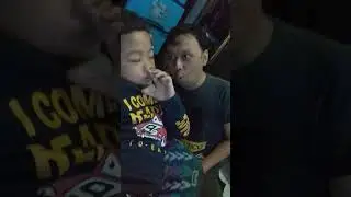 Nahan ngantuk tapi sayang mau tidur krn ada om,ibuk dan tante dian