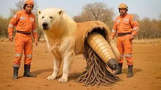 Rescue Story: Polar Bear Saved From Hornets' Nest by Rescue Team