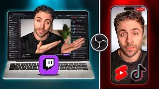 How to Stream to Twitch & TikTok / Youtube Vertical at the Same Time