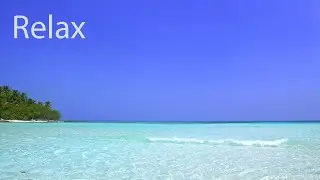 Relaxing Sunday - Peaceful Ocean Sounds and Seagulls - Calming Island Beach