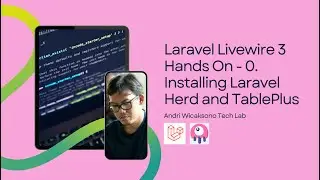 Laravel Livewire Hands On - 0. Installing Laravel Herd and TablePlus